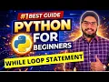 While Loop Statement in Python Python Tutorials For Beginners