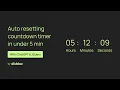 Auto Resetting Timer with JQuery ChatGPT