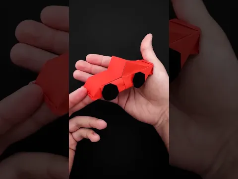 Advanced Origami Sports Car