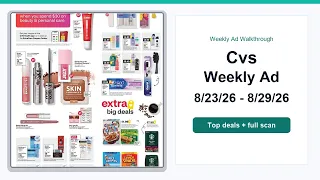 Cvs Weekly Ad 26 - 26 Top 10 Deals