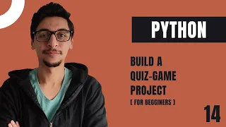 How to Build quiz game project on Python for Beginners