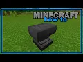 How to Craft and Use an Anvil Easy Minecraft Tutorial