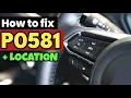 P0581 P0581 Cruise Control Multi-Function Input A Circuit High code p0581 p0581 obd2
