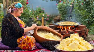 Grandma Makes Butter From Fresh Milk: Not Just Butter!