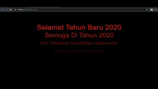 Animation Scroll Text HTML CSS and Jquery