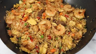 EGG FRIED RICE - EXTRA SPECIAL FRIED RICE- BETTER THAN TAKEOUT