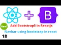 Bootstrap in React React Navbar Project Using Bootstrap5 Bootstrap5 With ReactJS - Web Boss