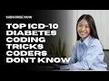 Type 1 vs Type 2 Diabetes ICD Codes Explained Fast Easy ICD-10 Diabetes Coding Guide