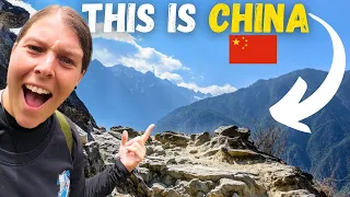 中国的自然风光令人惊叹：虎跳峡