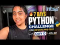 7 Days Python Challenge for Infosys Pre-Test Day 0 Join Me