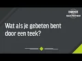 Wat als je gebeten bent door een teek?