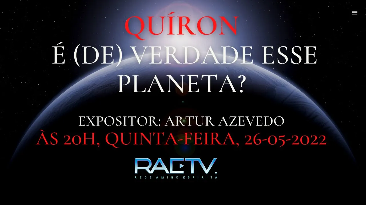 Quíron, é (de) verdade esse planeta? com Artur Azevedo