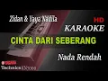 Download Lagu CINTA DARI SEBERANG - ZINIDAN ZIDAN FEAT YAYA NADILA || KARAOKE