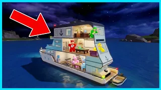 MIPAN & ZUZUZU Hidup Di Kapal Mewah Di Lautan Selama 99 Hari! ROBLOX