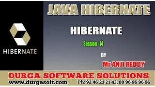 Java Framework Hibernate Session - 14