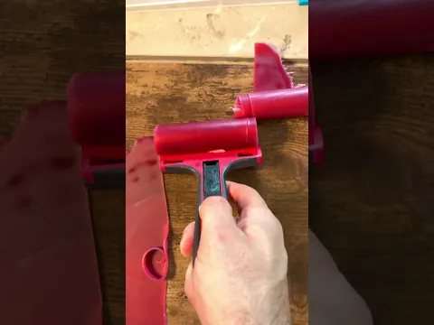 Plum wax rolling #oddlysayisfying #wax #asmr