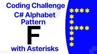 C star pattern Asterisks pattern Alphabet Pattern Print F