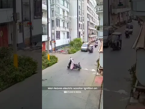 The invisible man rode the scooter π±πβ¨ electric scooter - Power On - Ride on #shorts #escooter