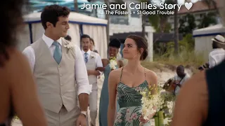 jamie and callie s story the fosters s1 good trouble