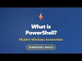 What is PowerShell Modern Windows Automation Explained for Beginners