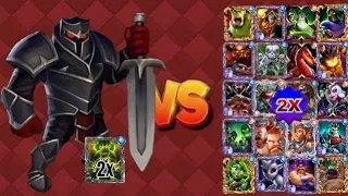 Download Giant Black Knight vs All Card's || Castle Crush Battle MP3
