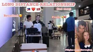 long distance relationship 2nd meet reunited pregnant asawa 