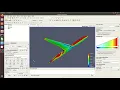 Surface streamlines visualization using OpenFOAM and Paraview5