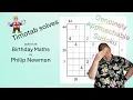 GAS 2026-07-29 Birt ay Maths by Philip Newman