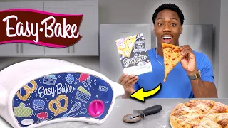 I Made Cheese Pizza in an Easy Bake Oven
