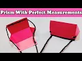 Triangular Prism 3D Model Maths 3D Working Model Maths Shapes tlm Working Model