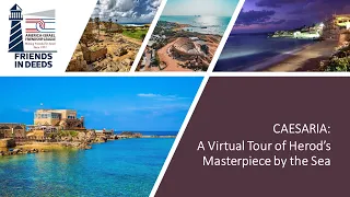 קיסריה סיור וירטואלי ביצירת המופת של הורדוס ליד הים 