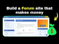 How to Build a Forum website step by step