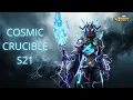 YES YOU CAN IMX THIS DEFENSE COSMIC CRUCIBLE S21 week 6 round 2 MARVEL STRIKE FORCE MSF