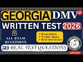 GEORGIA DMV permit test 2026 Georgia DMV Written Test 2026 DDS Georgia Practice Test 2026