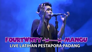 fourtwenty mangu konser live latihan pestapora padang 2022
