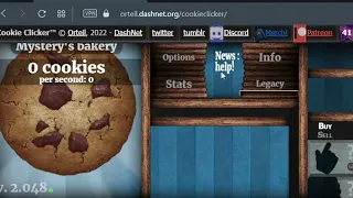 Cookie clicker Stifling the press