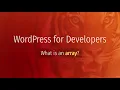 PHP Arrays - Lesson 10