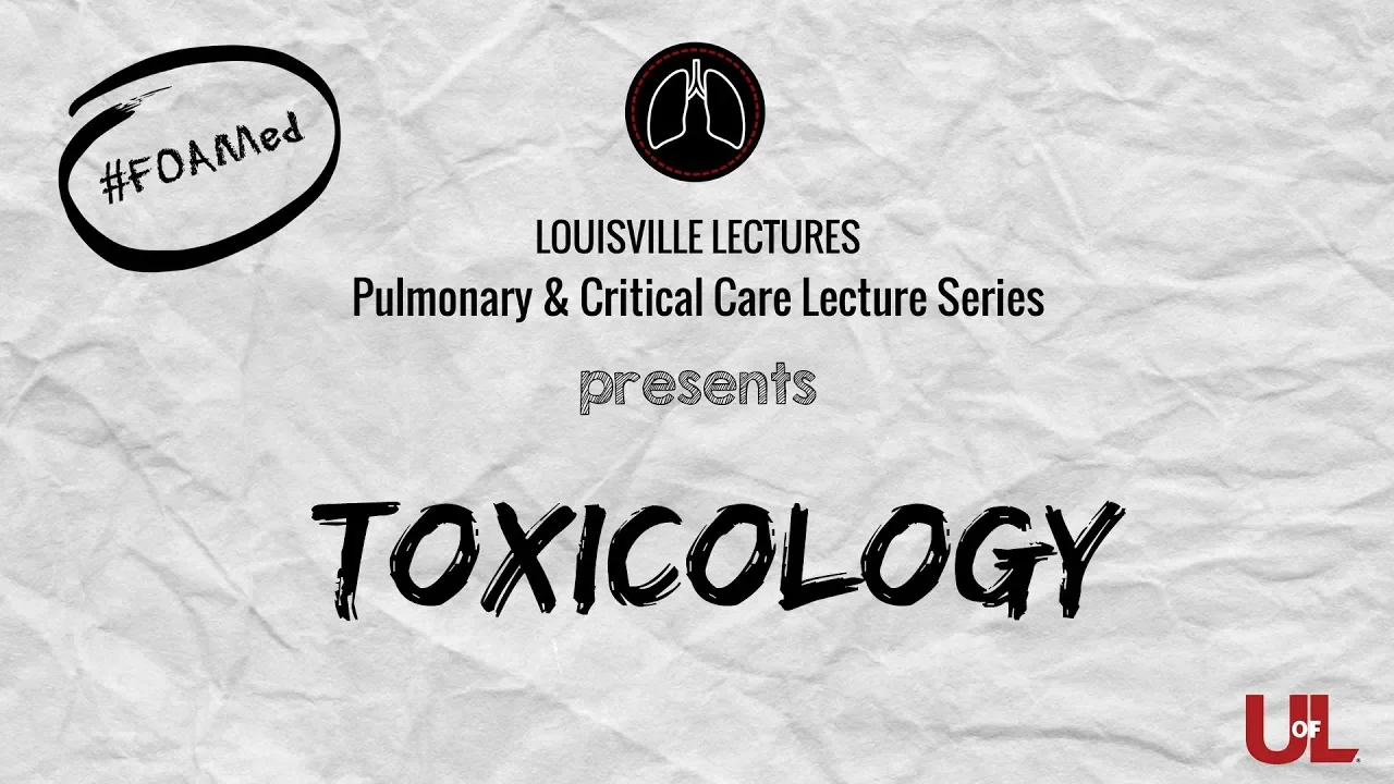 Toxicology in the ICU with Dr. Suliman