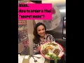 Shhh How to order a secret menu at Thai in Seattle
