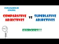 Comparative vs superlative adjectives Comparativos vs superlativos en ingles