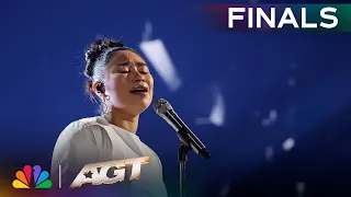 Jessica Sanchez Transforms Die With A Smile Into Pure MAGIC Finals AGT 2025