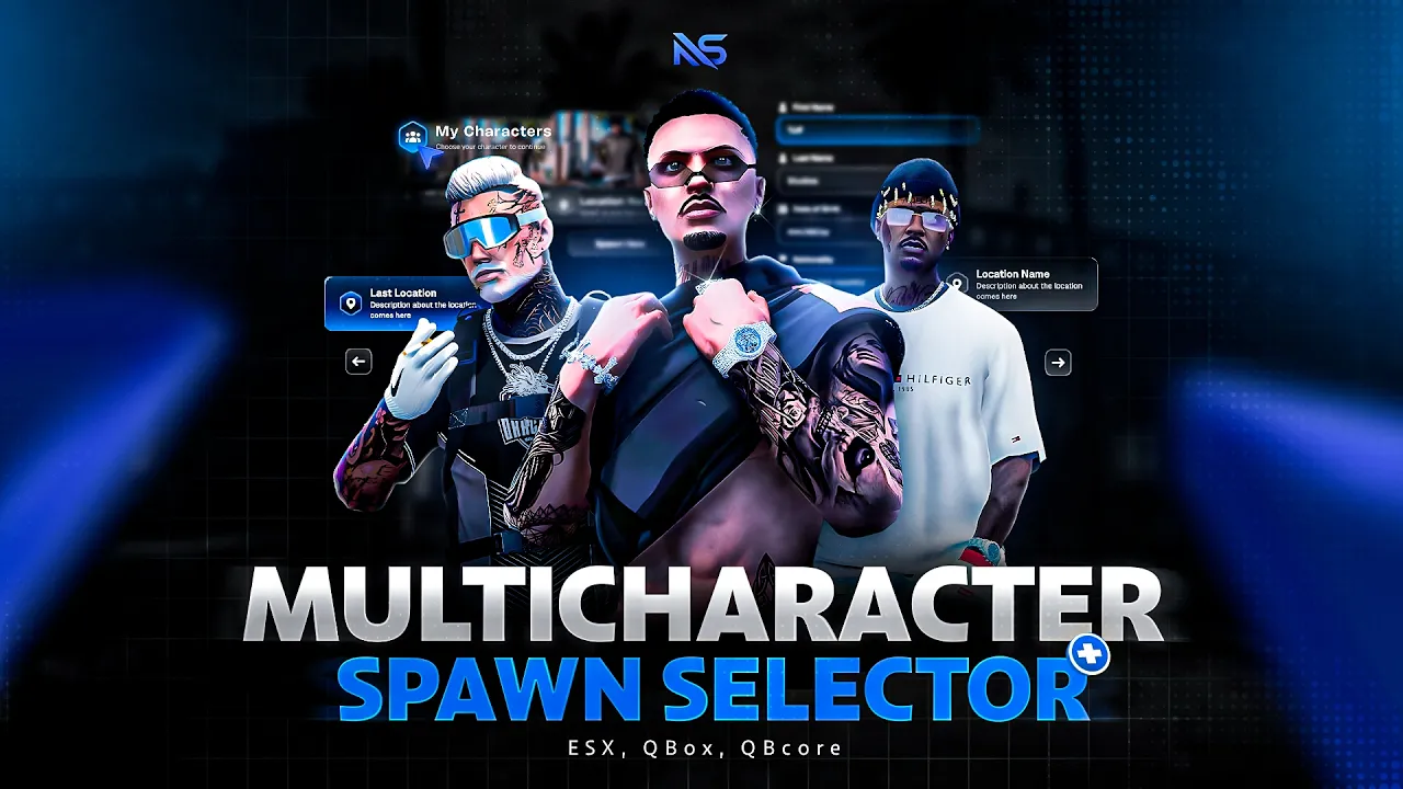 Nexus - Multicharacter & Spawn Selector [BUNDLE]