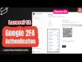 Laravel 12 Google 2FA Authentication with Starter Kit