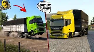Botando PRESSÃO no SCANIA do The Road Driver por 30 MINUTOS 🇧🇷🤠