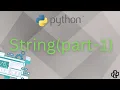 String in python Bangla Part-1