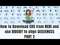 BioEdit Tutorial What is BioEdit How to align CDS using BioEdit
