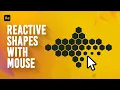 Create Reactive Shapes in After Effects No Plugins - After Effects Proximity Tutorial