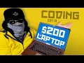 Coding on cheapest laptop ever - Programming with Boris