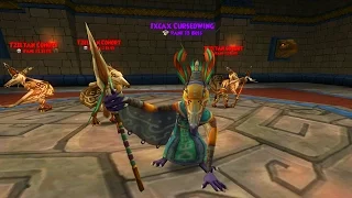 Wizard101 New Stone Key Boss - Ixcax Cursedwing
