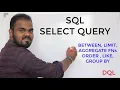SQL - SELECT Aggregate Functions LIMIT BETWEEN GROUP BY ORDER DQL in Sinhala AL ICT